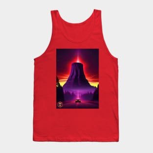 Drawn to Devil's Tower Tank Top